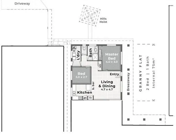 2 Bedroom Granny Flat In Nerang With Shared Pool Gold Coast
