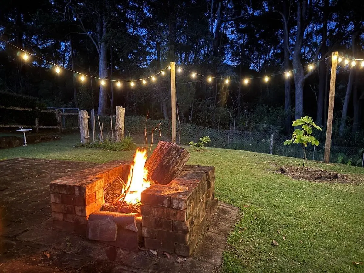 Peaceful Acreage Guesthouse Firepit With Huge Pool Gold Coast Australie